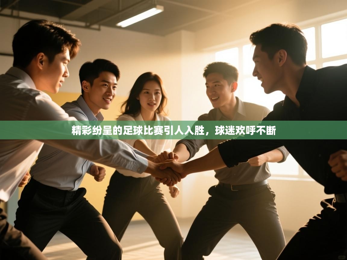 精彩纷呈的足球比赛引人入胜，球迷欢呼不断  第1张